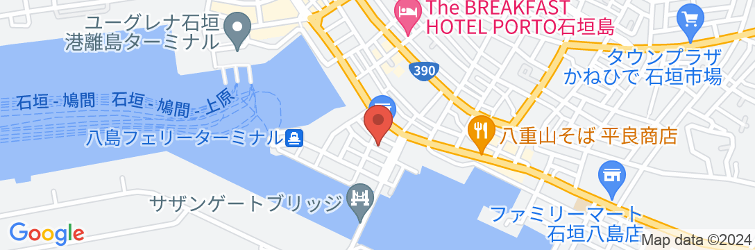 ホテルパティーナ石垣島 <石垣島>の地図