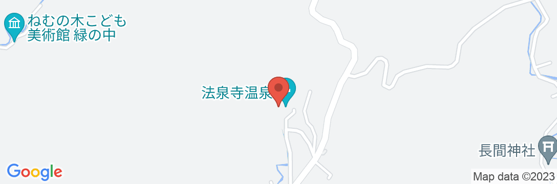 法泉寺温泉 小杉館の地図