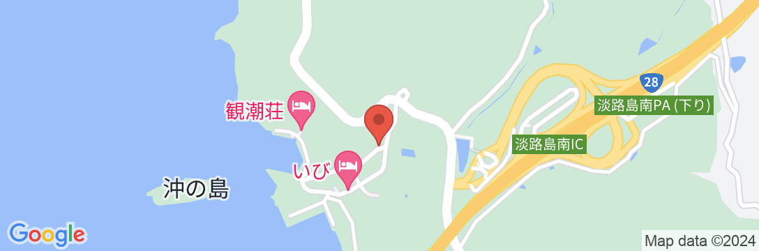 旅館 いび <淡路島>の地図