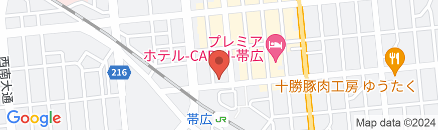 リッチモンドホテル帯広駅前の地図