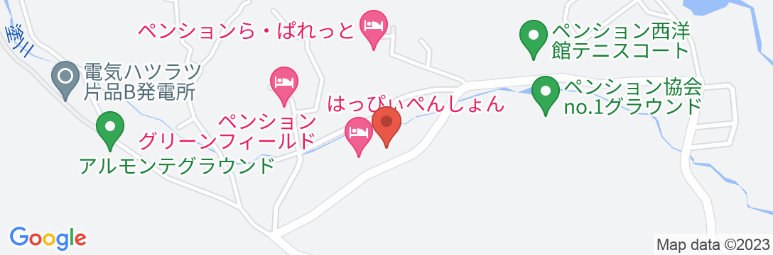 尾瀬武尊高原 ロッジ大品の地図