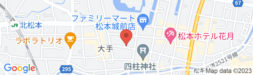 松本丸の内ホテルの地図