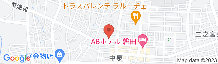磐田パークホテルの地図