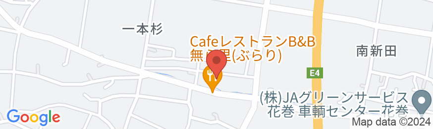 無ら里 CafeレストランB&Bの地図