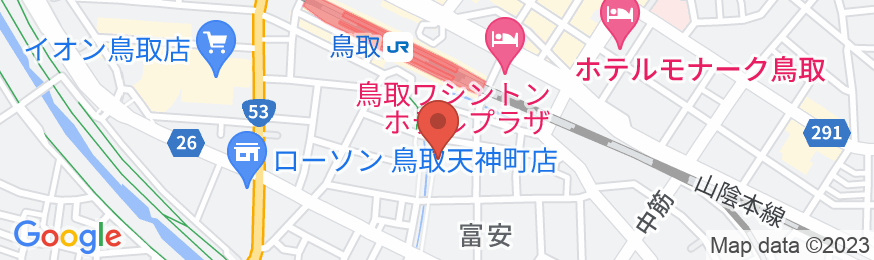 アパホテル〈鳥取駅前南〉の地図