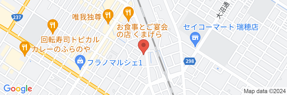 民宿あきばの地図