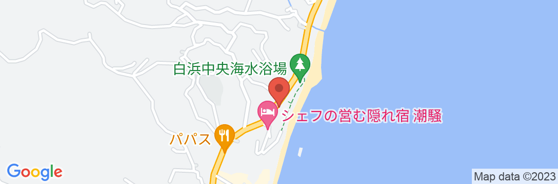 民宿 浜加房の地図