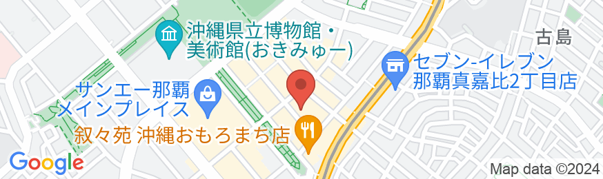 スーパーホテル那覇・新都心の地図
