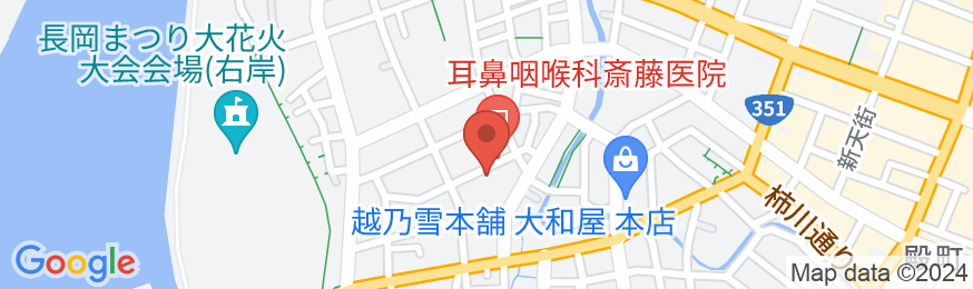 京屋旅館<新潟県>の地図