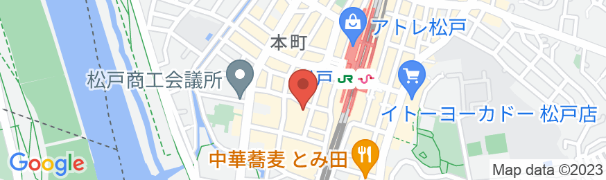 ホテルバリバリ 松戸の地図