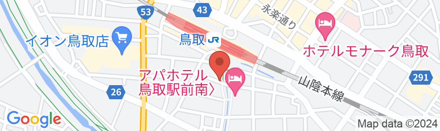 スーパーホテル鳥取駅前の地図