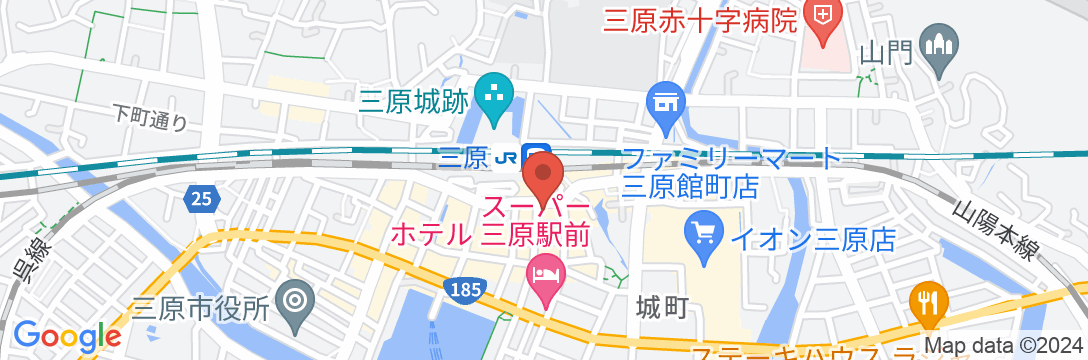 ホテル ヤッサの地図