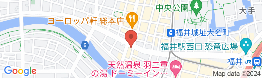 アズイン福井(旧:エースイン福井)の地図