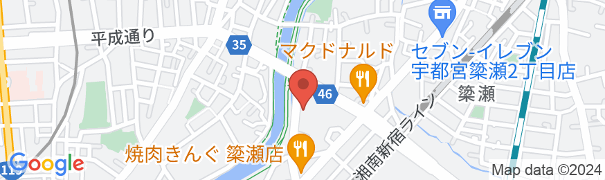 東花ホテル TOKA HOTELの地図
