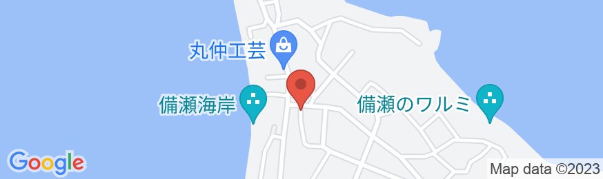ダイビングショップ&民宿 ヒートウェーブの地図