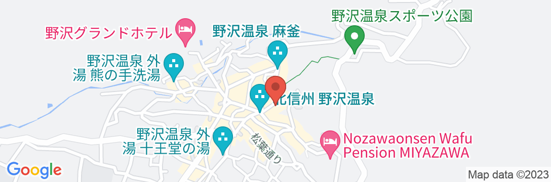 宮坂屋の地図