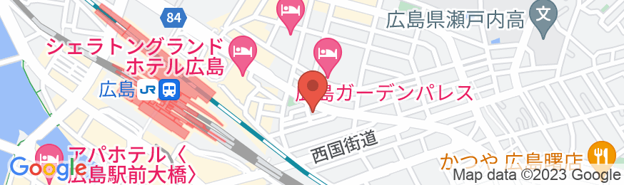 アーバイン広島エグゼクティブの地図