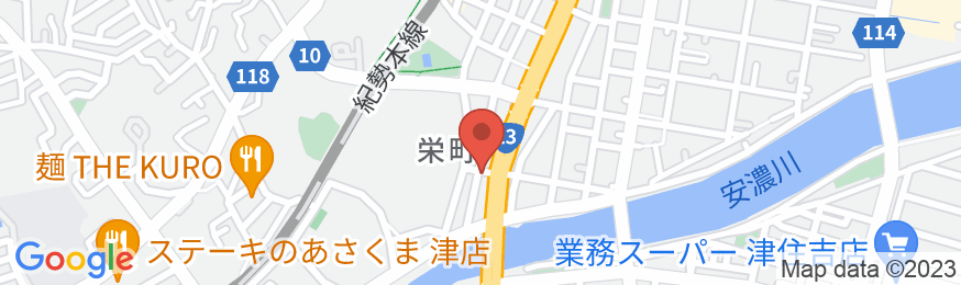 ビジネスホテル 三徳の地図