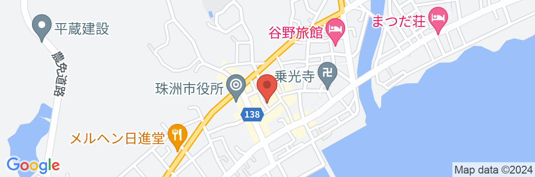 民宿 山中荘の地図