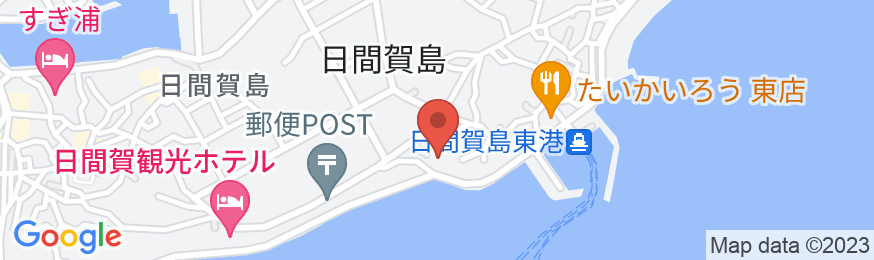 日間賀島 ホテル 日間賀荘の地図