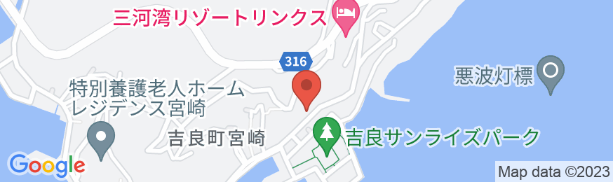 料理旅館 宮嶋舘 の地図