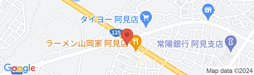 チサンイン土浦阿見の地図