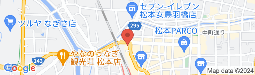 スーパーホテル松本駅前の地図
