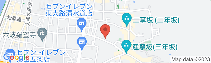 京都東山荘の地図