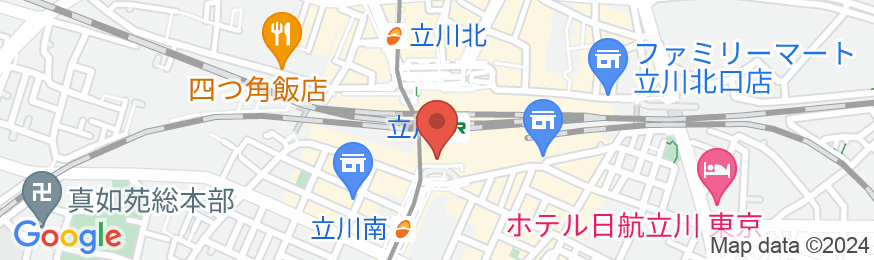 JR東日本ホテルメッツ立川の地図