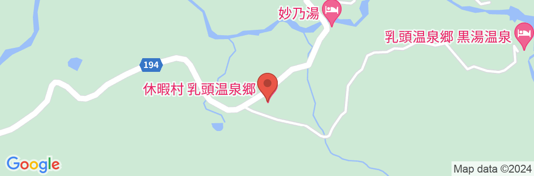 休暇村 乳頭温泉郷の地図