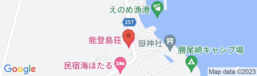 民宿 能登島荘の地図