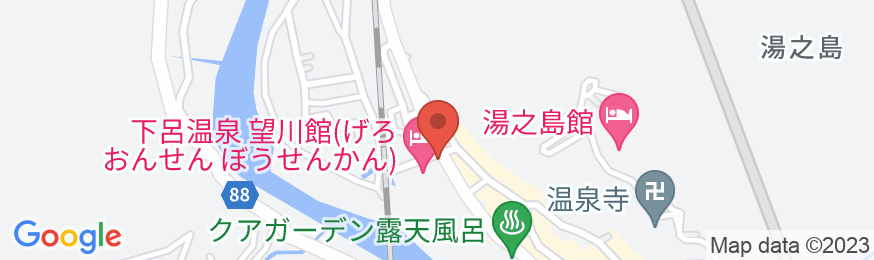 下呂温泉 望川館(ぼうせんかん)の地図