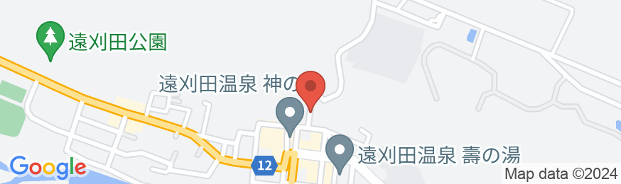 遠刈田温泉 かっぱの宿 旅館三治郎の地図