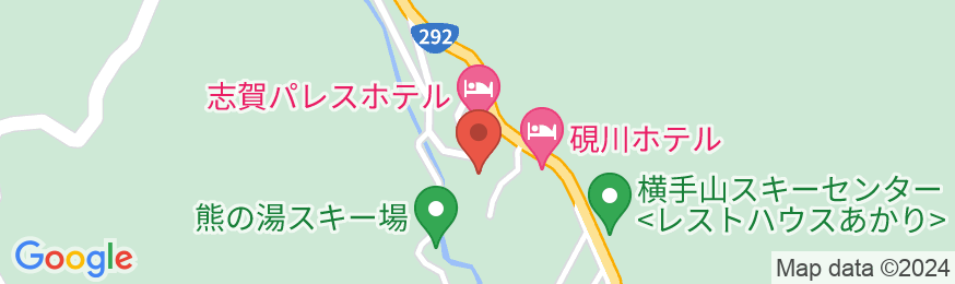 志賀高原 ホテル一望閣の地図