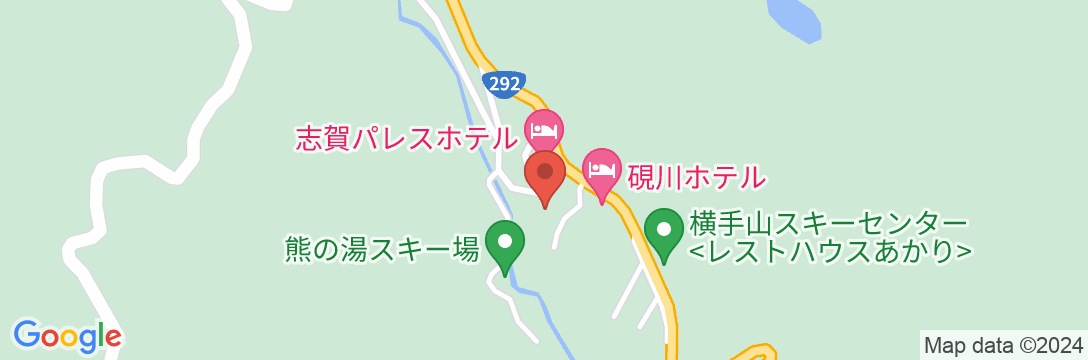 志賀高原 ホテル一望閣の地図