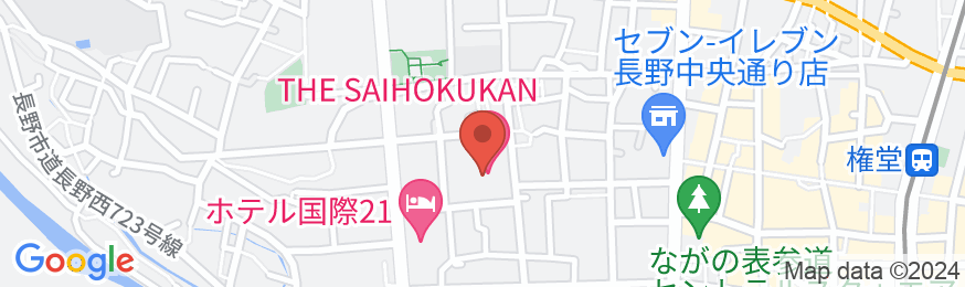 THE SAIHOKUKAN HOTEL(長野ホテル犀北館)の地図