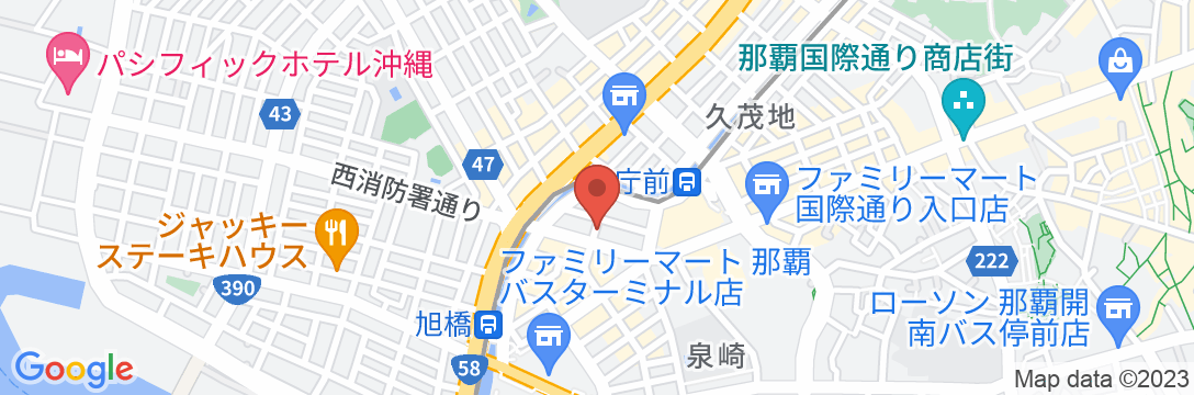 コンフォートホテル那覇県庁前の地図