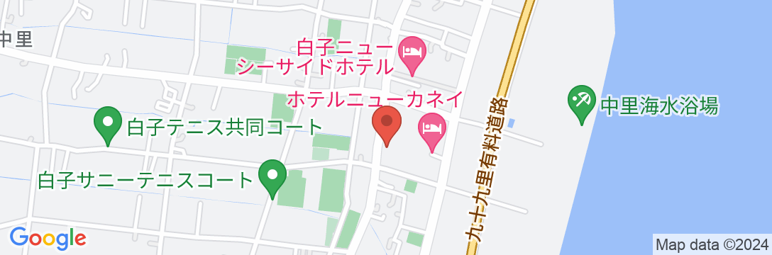 ホテル東海荘の地図
