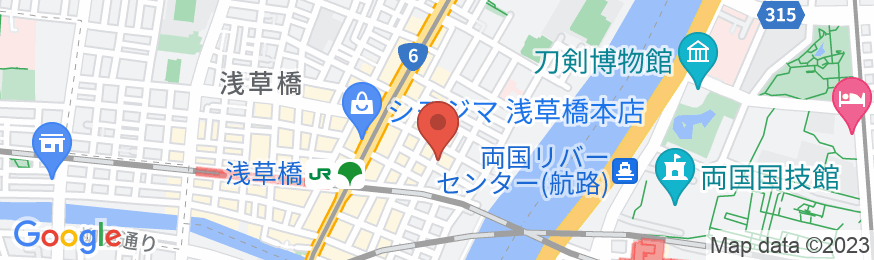 WEBホテル東京浅草橋の地図