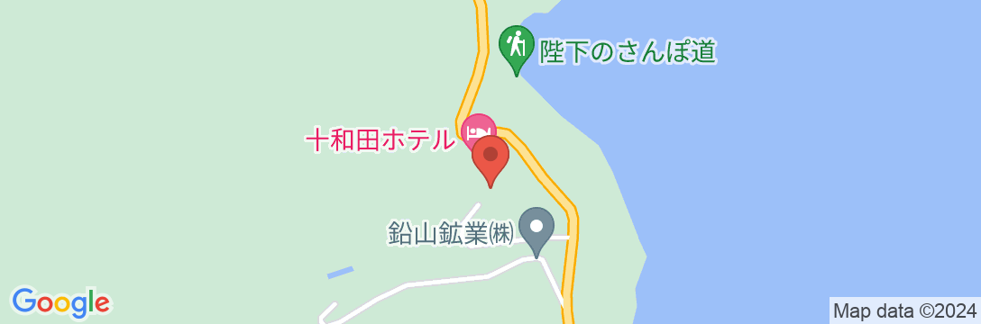 十和田ホテルの地図