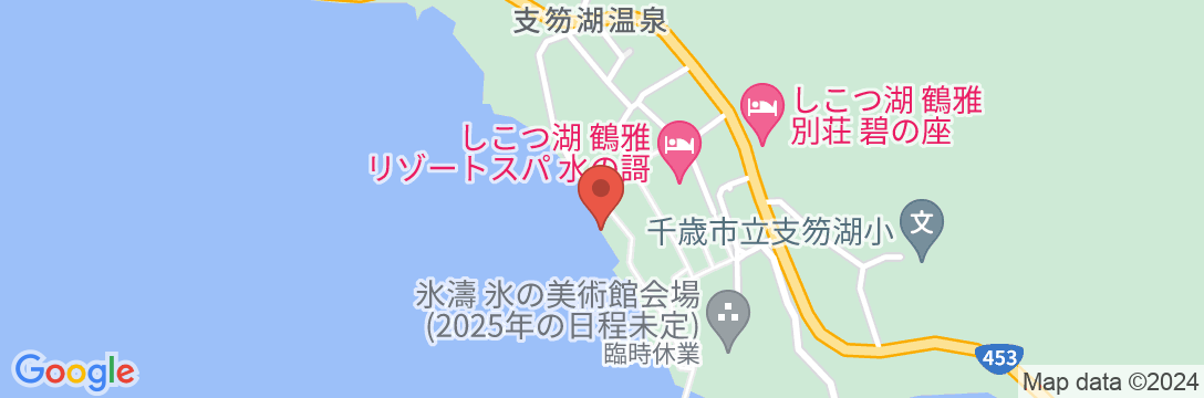 支笏湖温泉 レイクサイドヴィラ翠明閣の地図