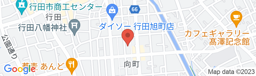 松の家旅館の地図