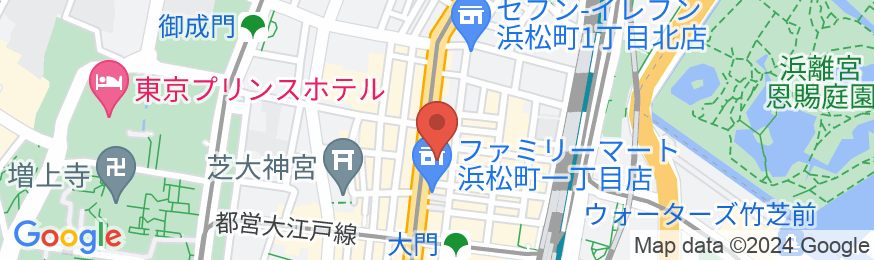 ホテルマイステイズ浜松町の地図