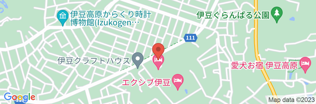 AMBIENT 伊豆高原コンドミニアムの地図