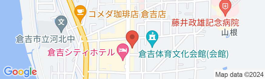 ビジネス サンホテル倉吉の地図
