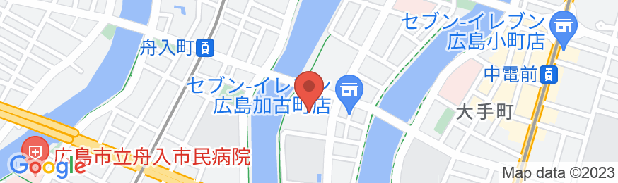JMSアステールプラザ 広島市国際青年会館の地図