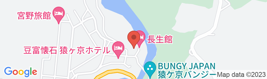 猿ヶ京温泉 湯元 長生館の地図