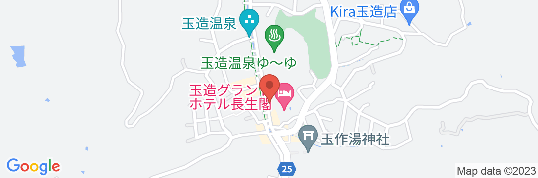 湯元 玉井館の地図