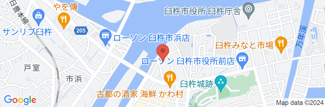 御宿・料亭 春光園の地図
