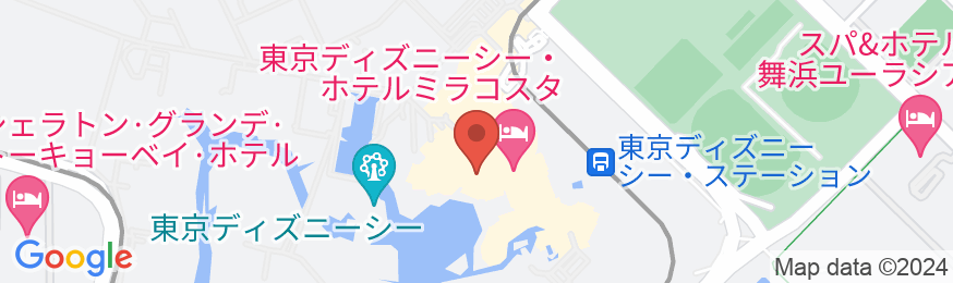 東京ディズニーシー・ホテルミラコスタ(R)の地図